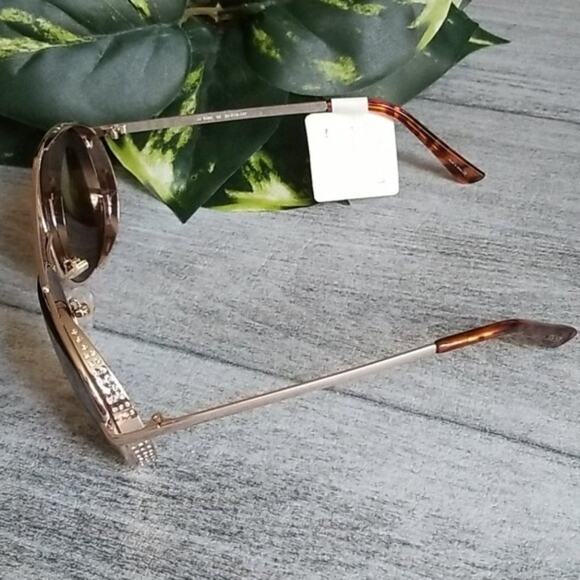 Joe\'s Jeans Gold 62mm Aviator women\'s sunglasses NEW main image 9